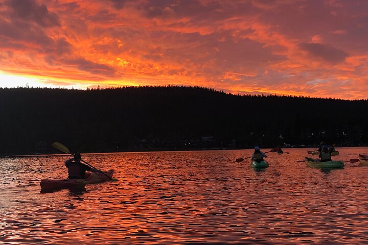 Sunset Kayak Experience in Lake Tahoe - Photo 1 of 2